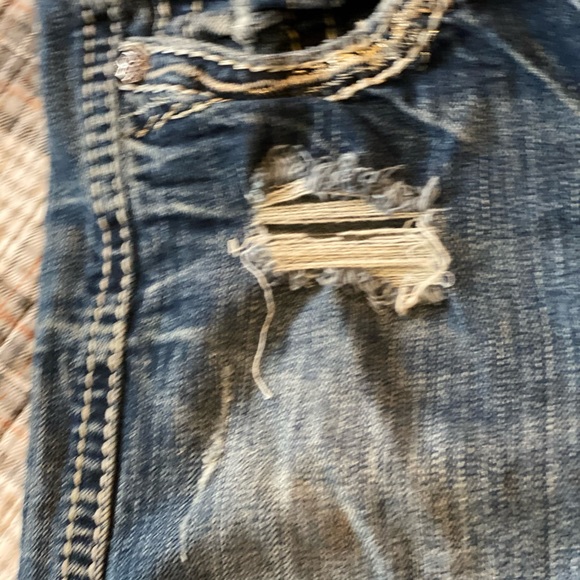 Silver straight leg jeans - Picture 6 of 7